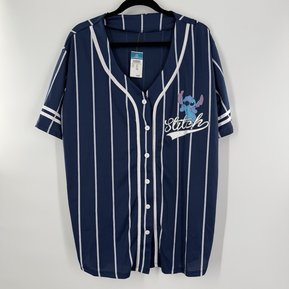 Lilo Stich Shirt Jersey Ohana Disney Womens size 1X